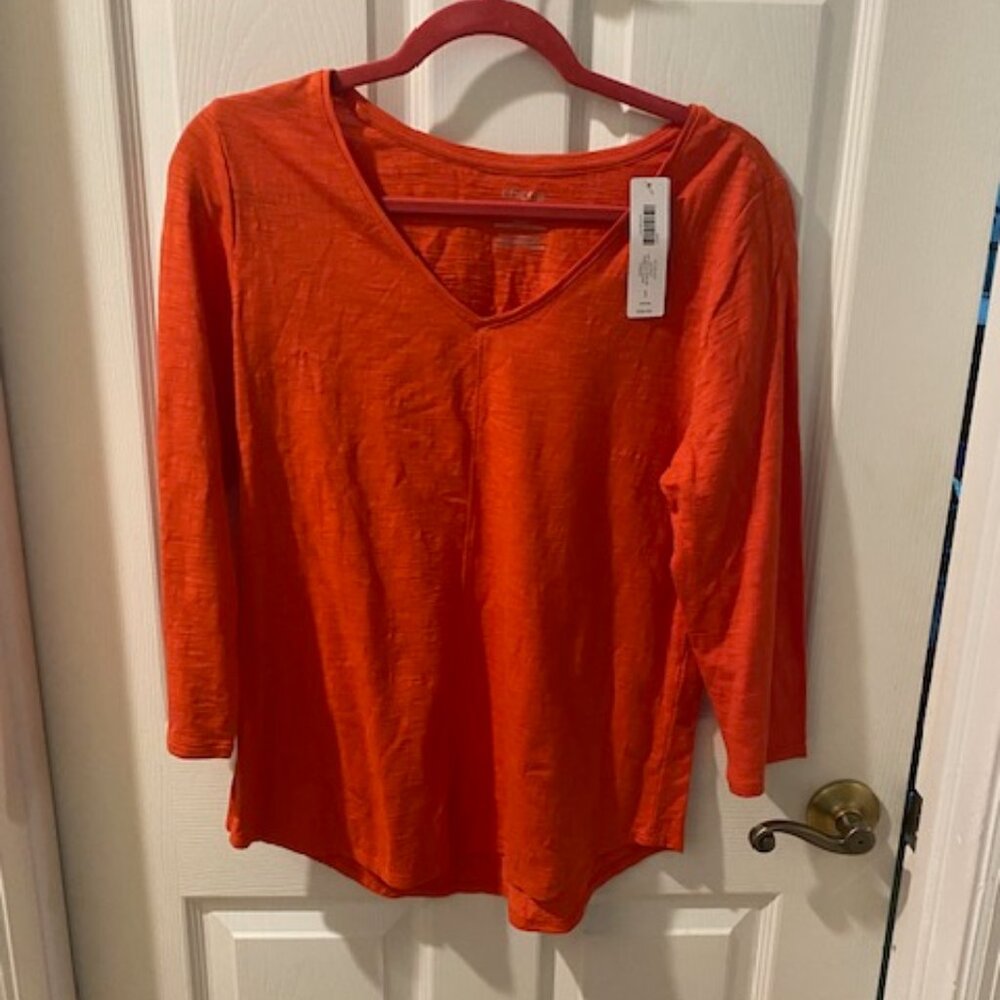 Chico's v-neck top NWT